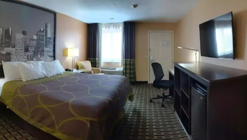 キングサイズベッドのスタンダードルーム, Super 8 By Wyndham Houston/willowbrook Hwy 249