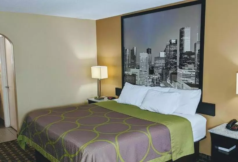 身障者適用キングサイズベッドルーム, Super 8 By Wyndham Houston/willowbrook Hwy 249