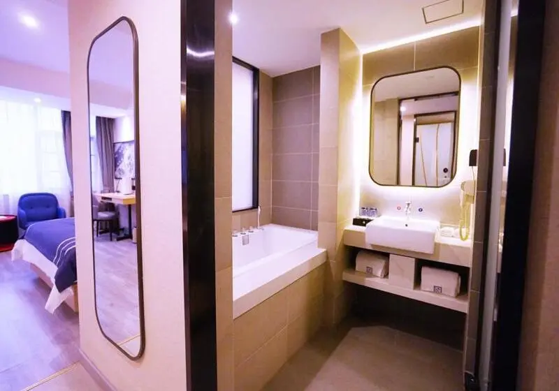 キングサイズベッドのデラックスルーム, Lano Hotel Guizhou Zunyi Renhuai Power Supply Bureau Office Building