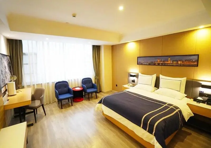 キングサイズベッドのデラックスルーム, Lano Hotel Guizhou Zunyi Renhuai Power Supply Bureau Office Building
