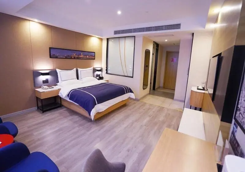 キングサイズベッドのデラックスルーム, Lano Hotel Guizhou Zunyi Renhuai Power Supply Bureau Office Building