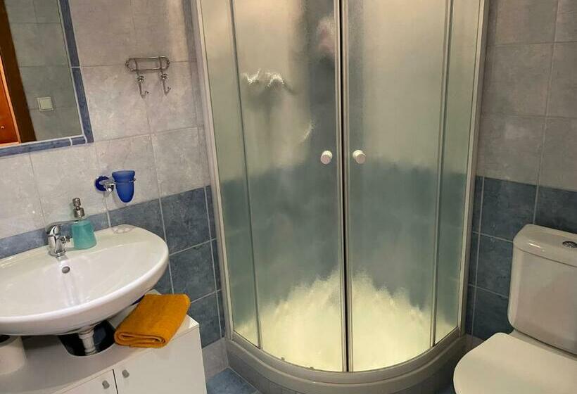 キングサイズベッドのデラックススイート, Penzion Pod Hradbami