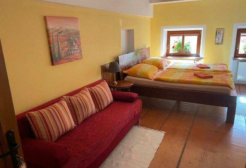 جناح ديلوكس سرير كينج, Penzion Pod Hradbami