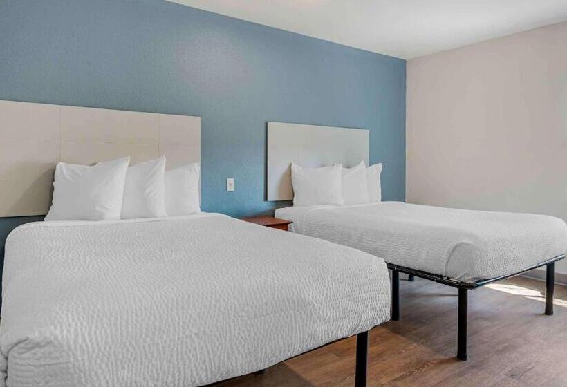 غرفه قياسيه سريرين مزدوجين, Extended Stay America Select Suites   Indianapolis   Lawrence