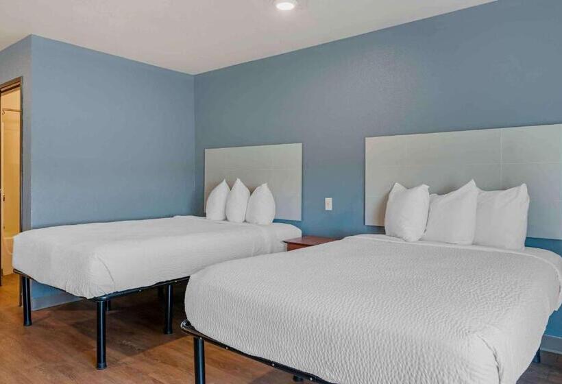 ２ダブルベッドのスタンダードルーム, Extended Stay America Select Suites   Indianapolis   Lawrence