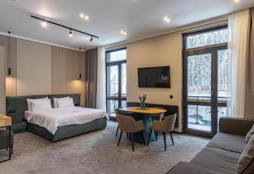 Апартаменты 1 Спальня с Балконом, Shelter Apart