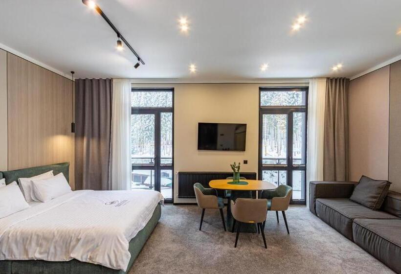 Апартаменты 1 Спальня с Балконом, Shelter Apart