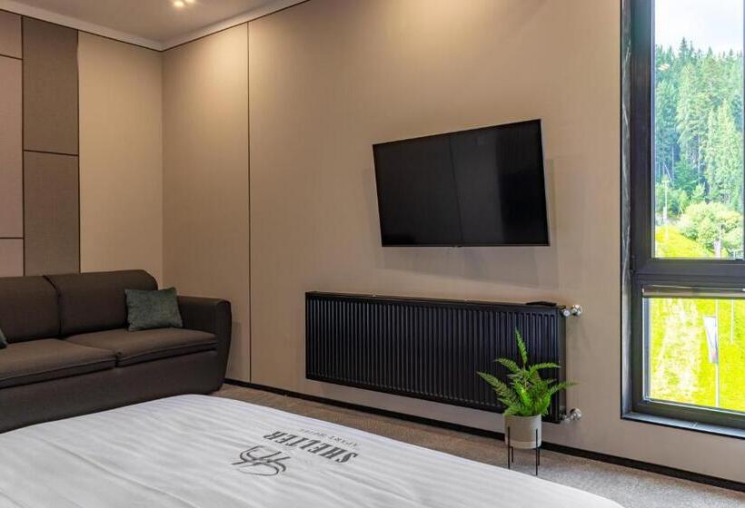 Апартаменты 1 Спальня с Видом, Shelter Apart