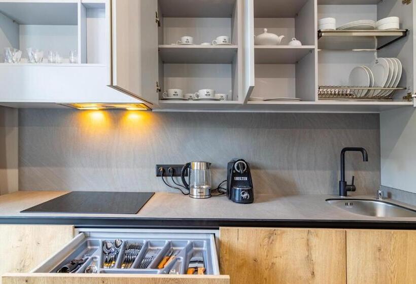 Апартаменты Deluxe 1 Спальня, Shelter Apart