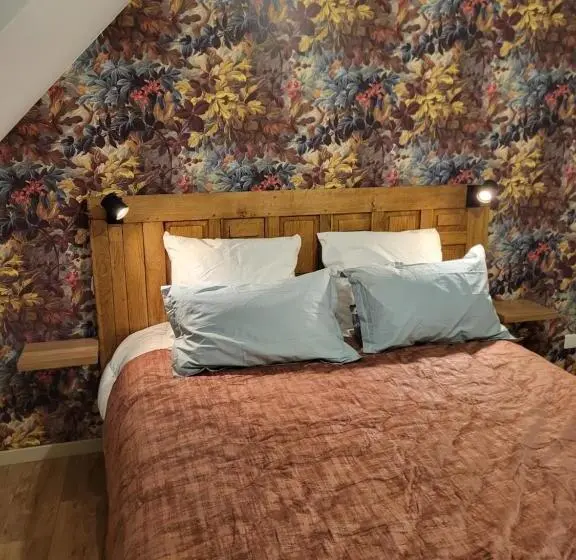 Standard-huone Puutarhanäkymä, Au Relais De Laborde
