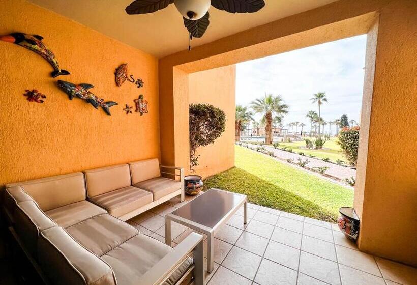 Апартаменты 1 Спальня Вид на Море, Princesa De Penasco Condo C101 Sandy Beach Puerto Penasco