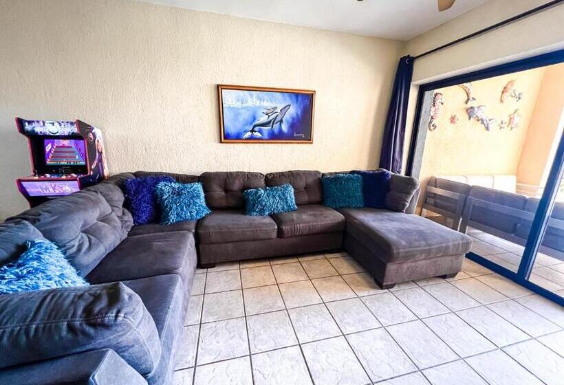 Апартаменты 1 Спальня Вид на Море, Princesa De Penasco Condo C101 Sandy Beach Puerto Penasco