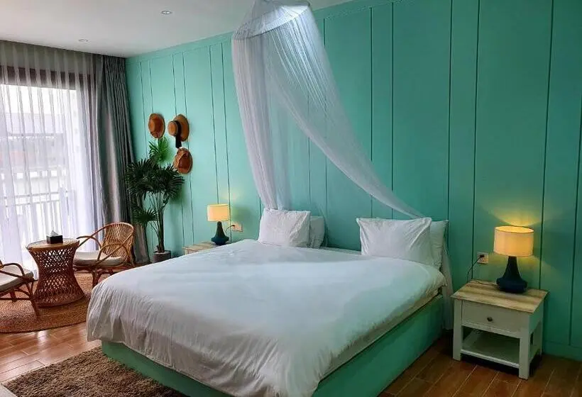バルコニー付きデラックスルーム, Shanghai Resort