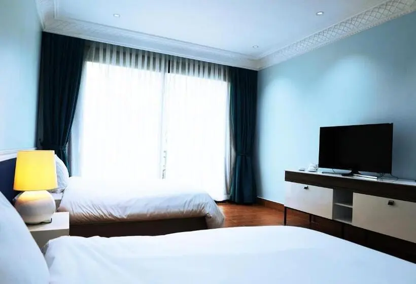 バルコニー付きスタンダードルーム, Shanghai Resort