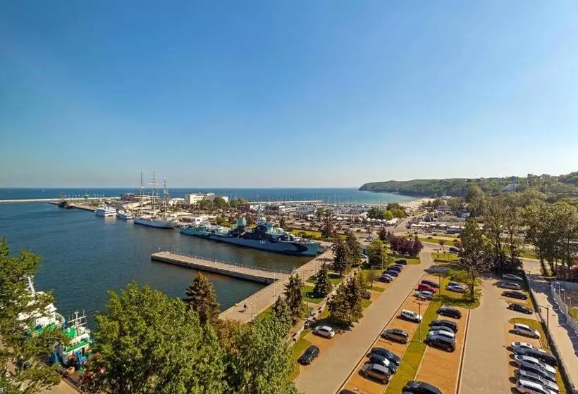 キングサイズベッドのスタンダードルーム, Courtyard By Marriott Gdynia Waterfront