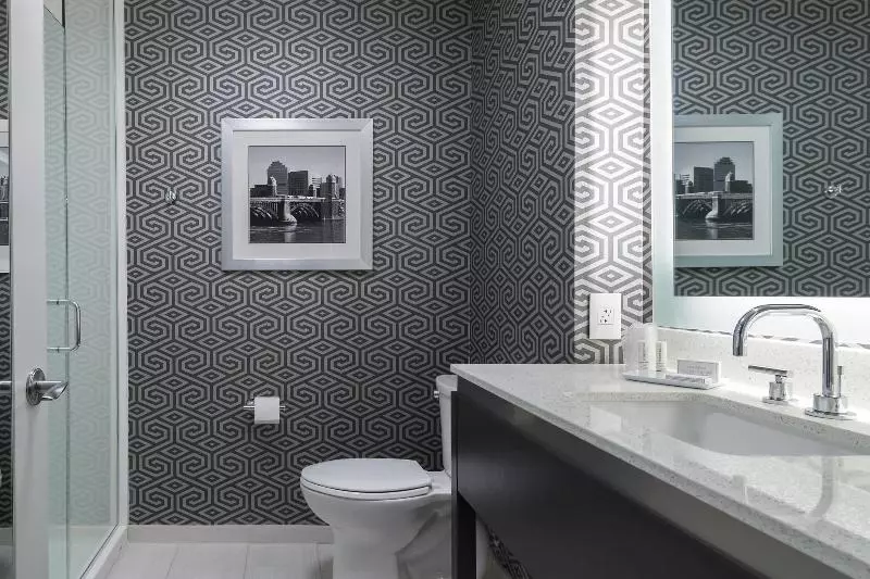 キングサイズベッドのスイートルーム, Fairfield Inn & Suites By Marriott Boston Cambridge