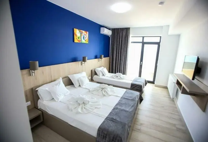 Deluxe Driepersoonskamer met Uitzicht op Zee, Vila Panoramic