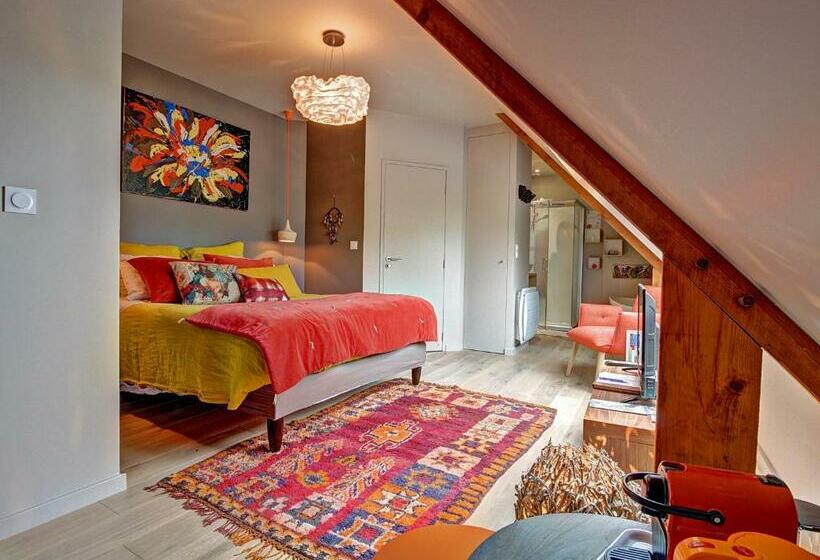 스탠다드 룸 킹사이즈 침대, Le Bouddha Du Lac