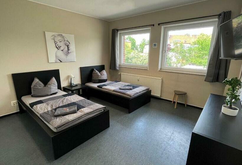 스탠다드 룸 공동 욕실, Zimmervermietung Allstedt