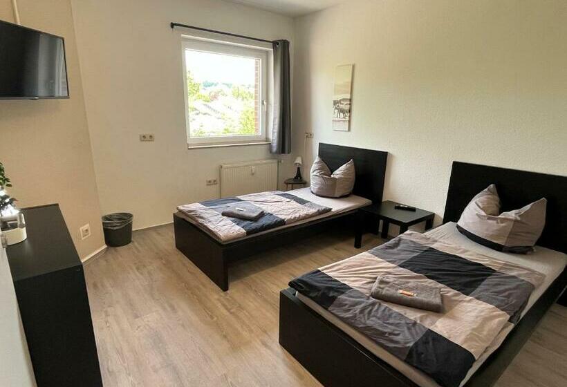 스탠다드 룸 공동 욕실, Zimmervermietung Allstedt