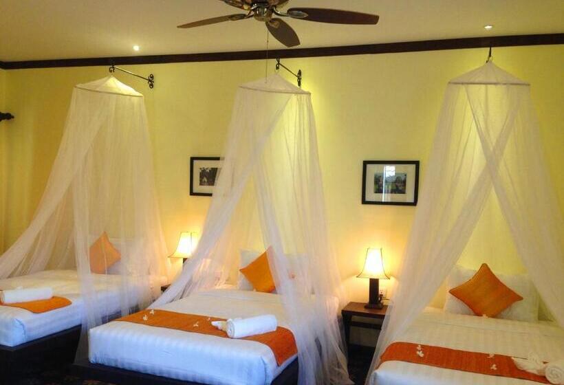 豪华家庭房间, Residence Indochine D'angkor