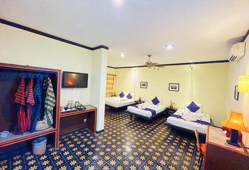 高级家庭房间, Residence Indochine D'angkor