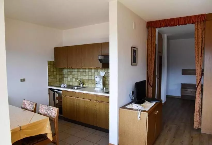 バルコニー付き１ベッドルームアパートメント, Residence Terentis