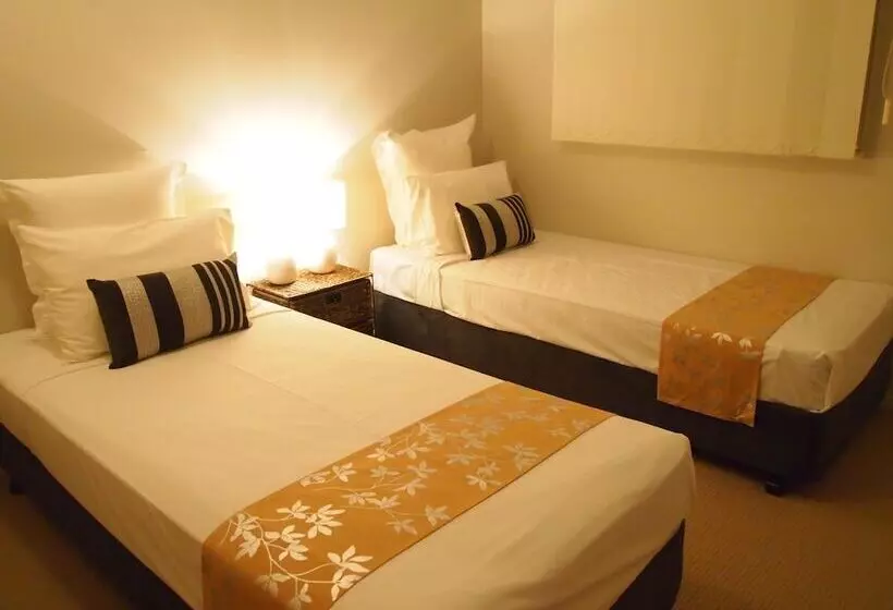 バルコニー付２ベッドルームアパートメント, Edge Apartments Cairns