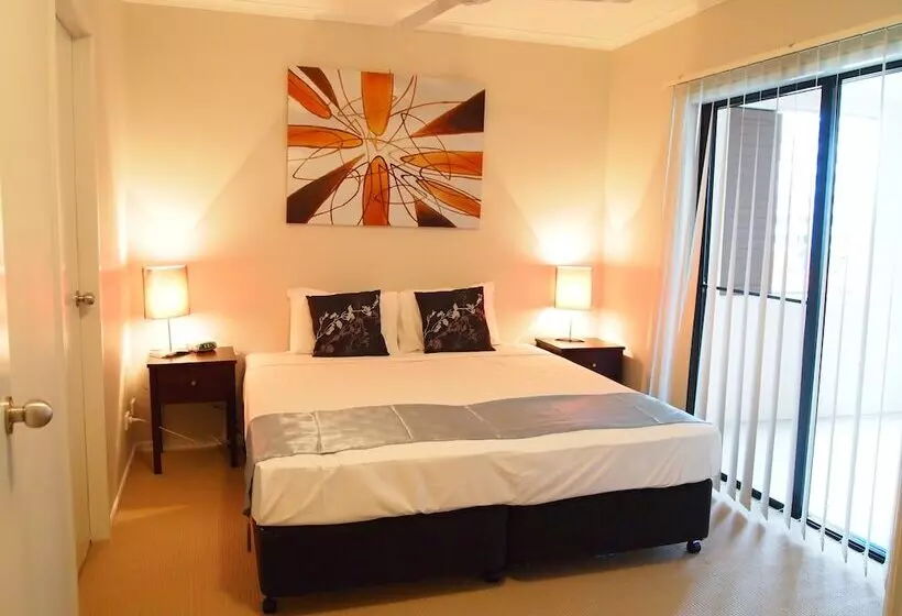バルコニー付２ベッドルームアパートメント, Edge Apartments Cairns
