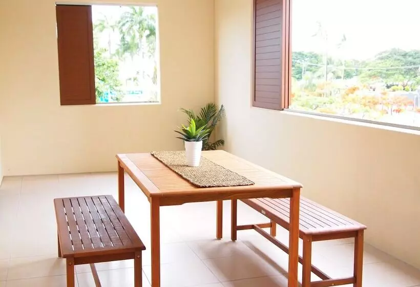 バルコニー付２ベッドルームアパートメント, Edge Apartments Cairns