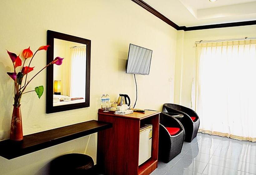 Habitació Deluxe, Lanta Seafront Resort