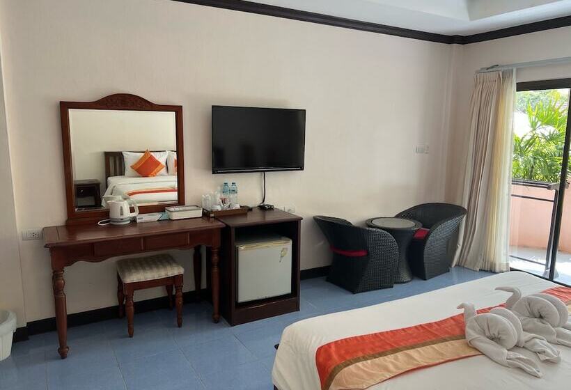 Habitació Deluxe, Lanta Seafront Resort