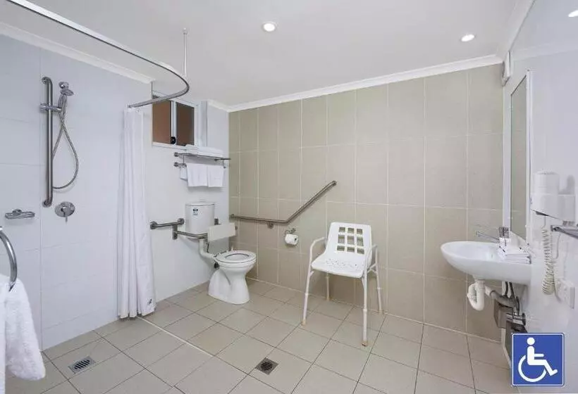 Deluxe-huone Soveltuu Liikuntarajoitteisille, Best Western Casula Motor Inn