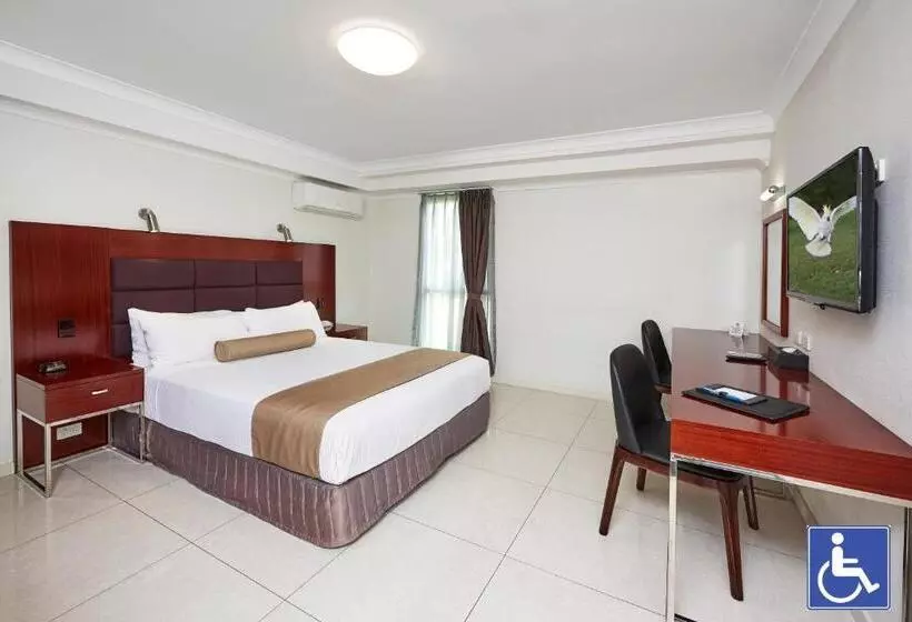 Deluxe-huone Soveltuu Liikuntarajoitteisille, Best Western Casula Motor Inn