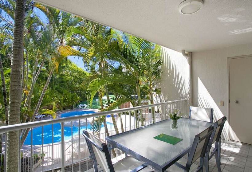 ２ベッドルームデラックスアパートメント, Noosa Pacific Resort
