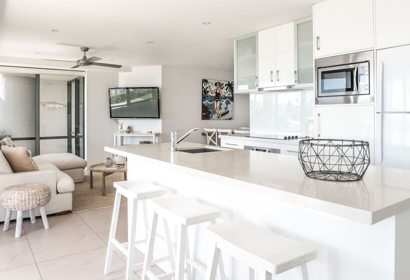 ２ベッドルームデラックスアパートメント, Noosa Pacific Resort