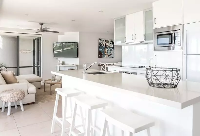 ２ベッドルームデラックスアパートメント, Noosa Pacific Resort