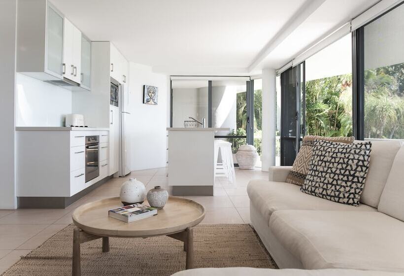 ２ベッドルームデラックスアパートメント, Noosa Pacific Resort