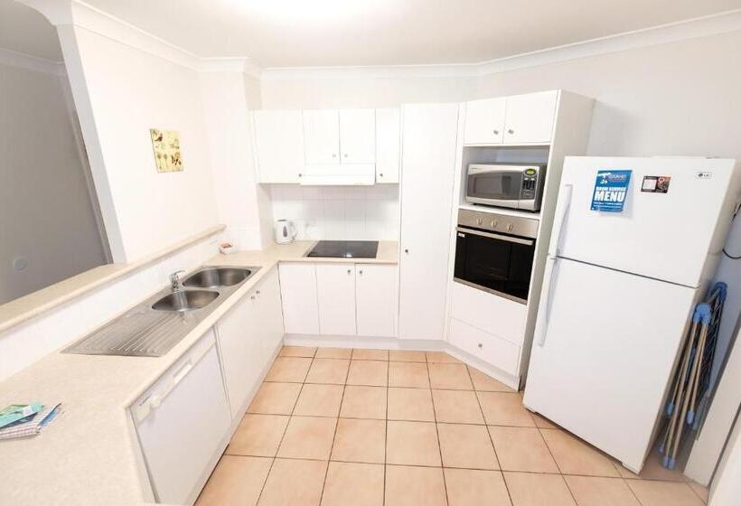 带花园景观及2个卧室的公寓, Sanctuary Lake Apartments