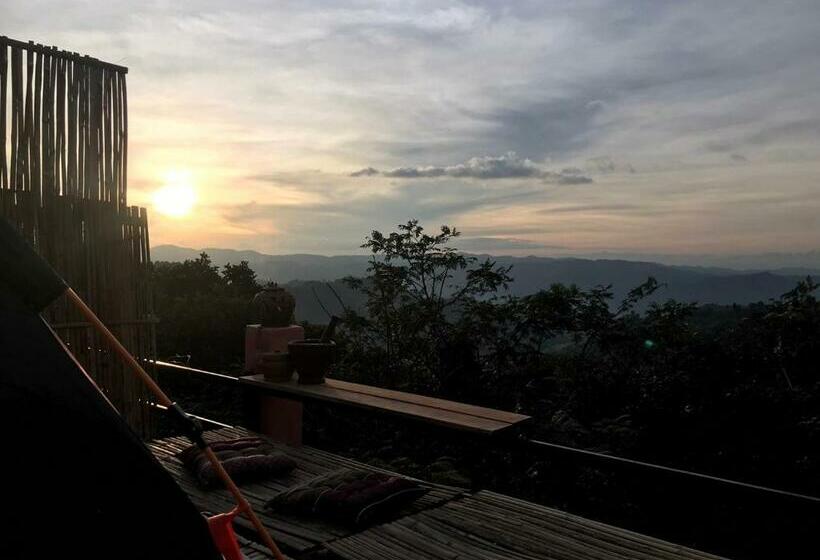 غرفة قياسية ذات إطلالة, Terre Terrace Glamping   Doichang