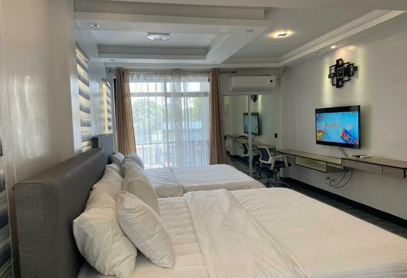 חדר דלוקס עם מיטת קינג, L’hyacinth Hotel And Resort