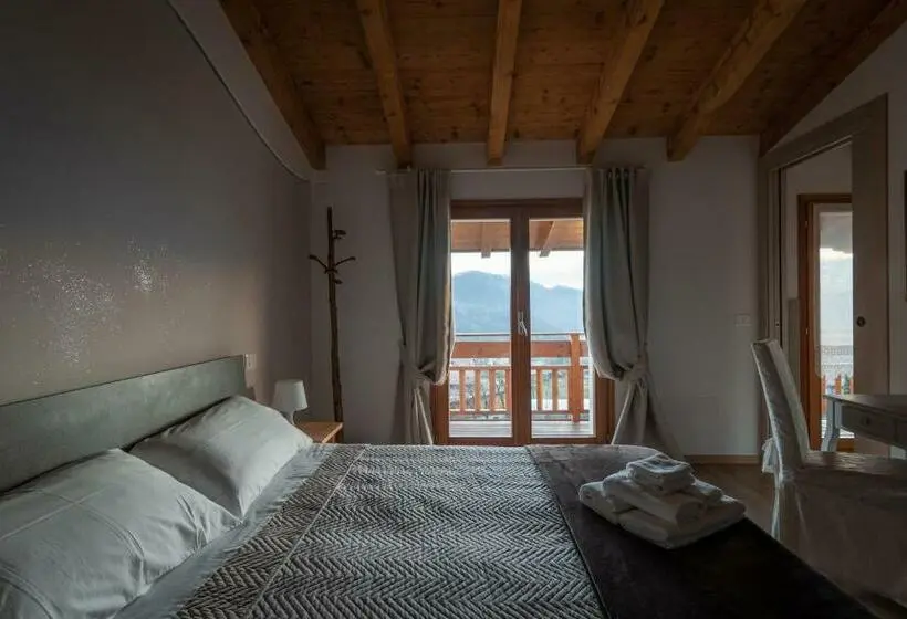 バルコニー付スタンダード4ベッドルーム, Alla Vecchia Contrada B&b