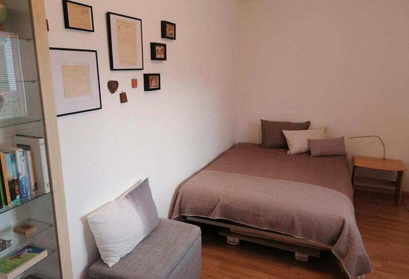 带园景的单人房, Konditor B & B