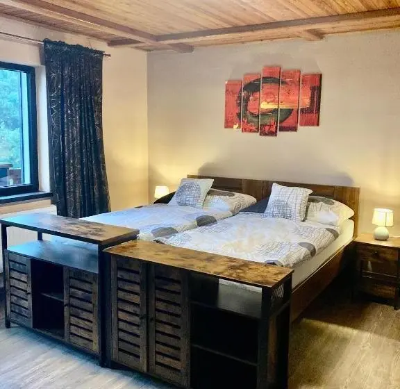 テラス付き１ベッドルームアパートメント, Apartmány Na Výsluní české švýcarsko