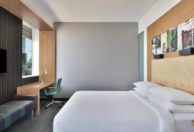 キングサイズベッドのスタンダードルーム, Aloft Bengaluru Outer Ring Road
