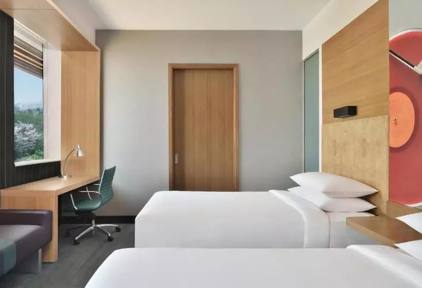 上層階スタンダードルーム, Aloft Bengaluru Outer Ring Road