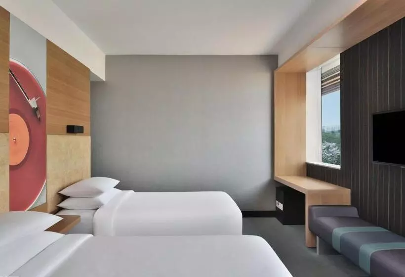 上層階スタンダードルーム, Aloft Bengaluru Outer Ring Road