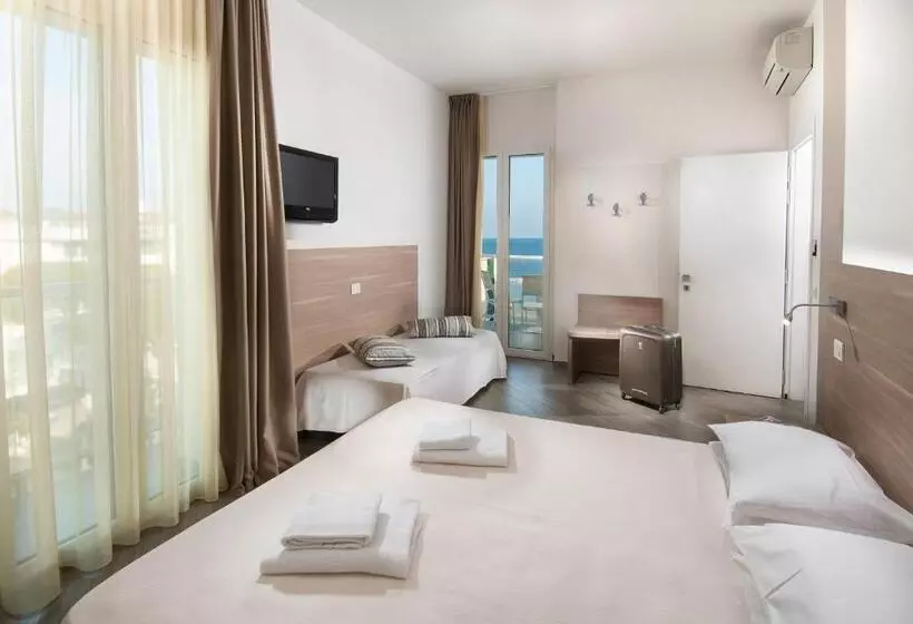اتاق استاندارد چهارنفره با بالکن, Atlantic & Spa