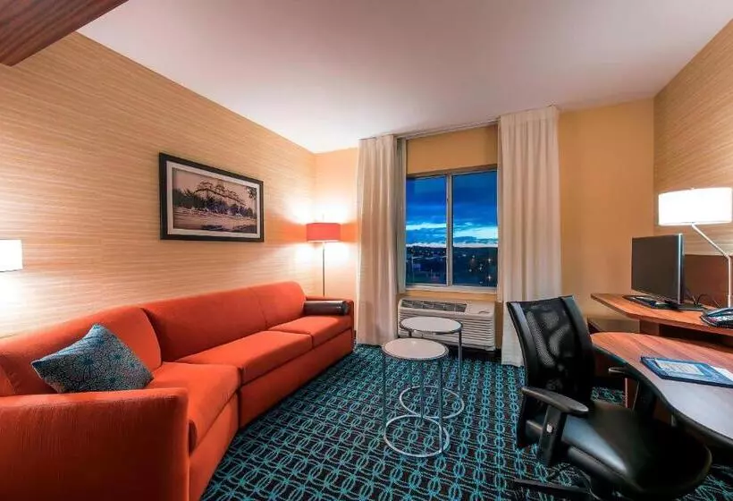 キングサイドベッドのスタンダードワンルーム, Fairfield Inn & Suites By Marriott Leavenworth