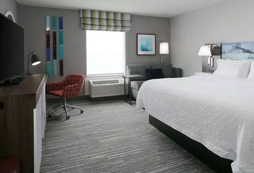 キングサイズベッドのスタンダードルーム, Hampton Inn Marion